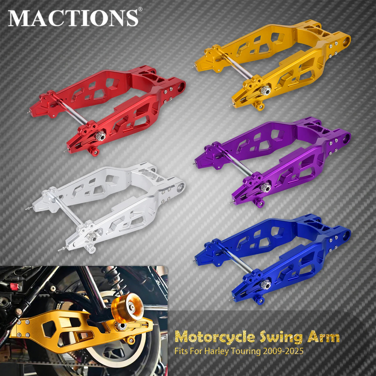 Bras Oscillant (Swing Arm) Aluminium - Harley-Davidson Touring 2009-2025 – photo 1/11