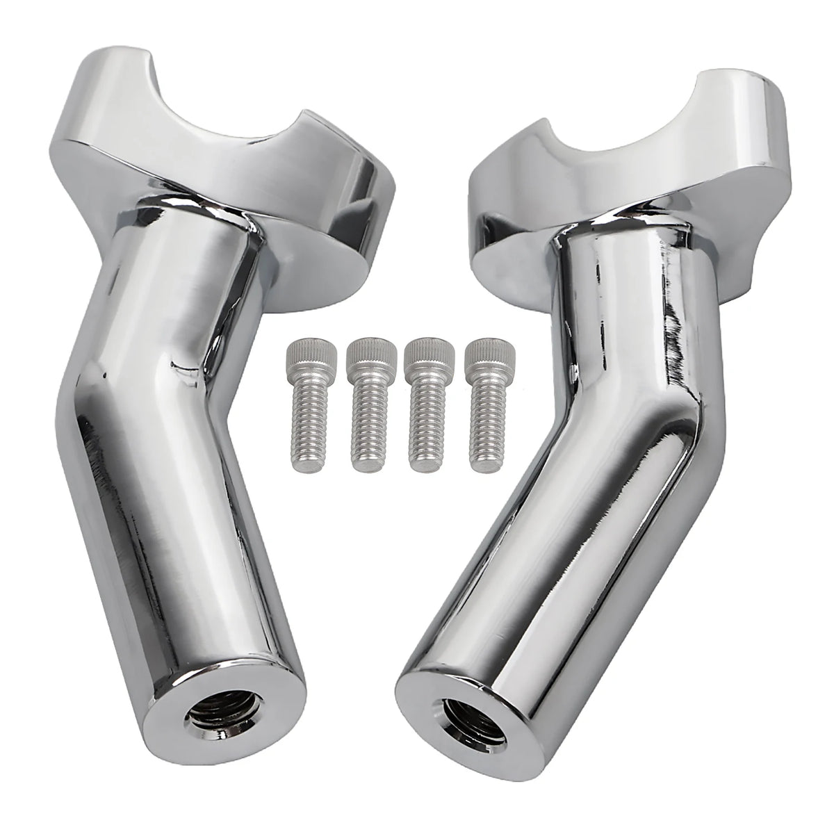 Rehausseurs de guidon 4 po à recul pour Harley Dyna Softail Sportster - vue 2