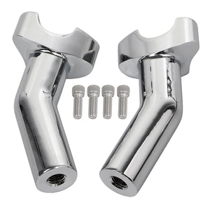 Rehausseurs de guidon 4 po à recul pour Harley Dyna Softail Sportster - vue 2