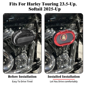 Filtre à Air avec Anneaux Décoratifs Interchangeables - Harley-Davidson Sportster, Dyna, Touring, Softail, Trike – photo 2/26