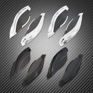 Aile latérale déflectrice noire montée sur le carénage batwing d'une Harley-Davidson Touring - vue 3