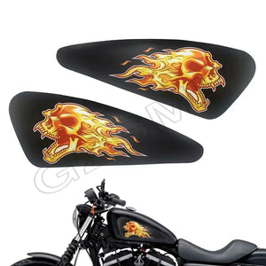 Autocollant décoratif drapeau sur réservoir de Harley Sportster - vue 18