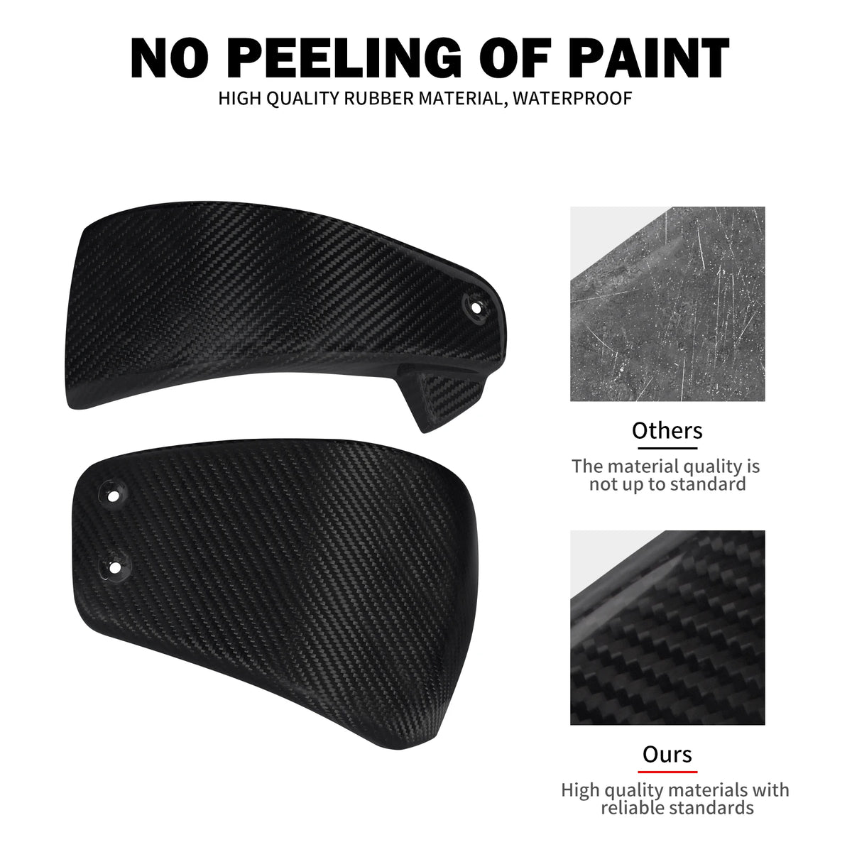Caches Latéraux de Batterie en Carbone (Carbon Fiber) - Harley-Davidson Softail 2018-2025 – photo 3/6