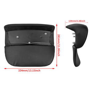 Coussin de dossier noir pour top case de Harley-Davidson Touring - vue 6