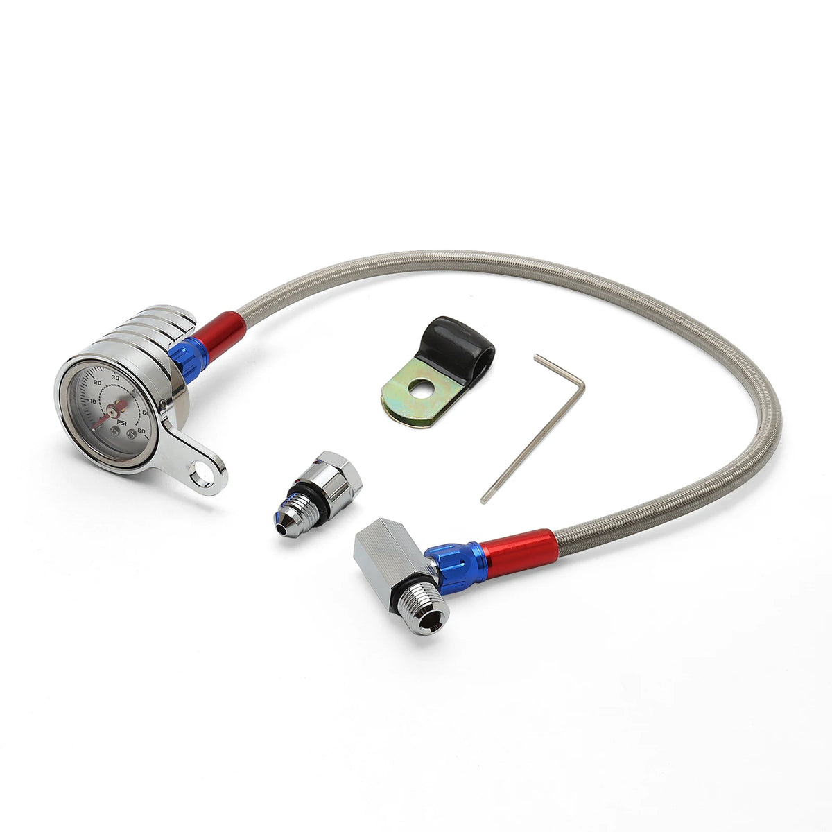 Kit manomètre de pression d'huile pour Harley Twin Cam - vue 1
