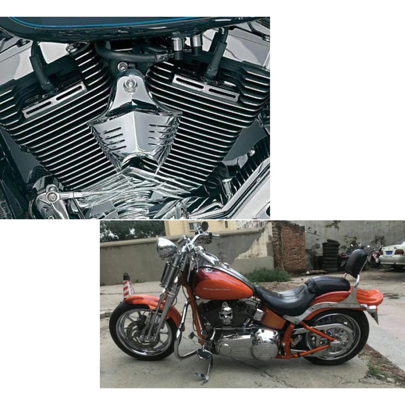 Cache de klaxon pour Harley Softail et Dyna - vue 3