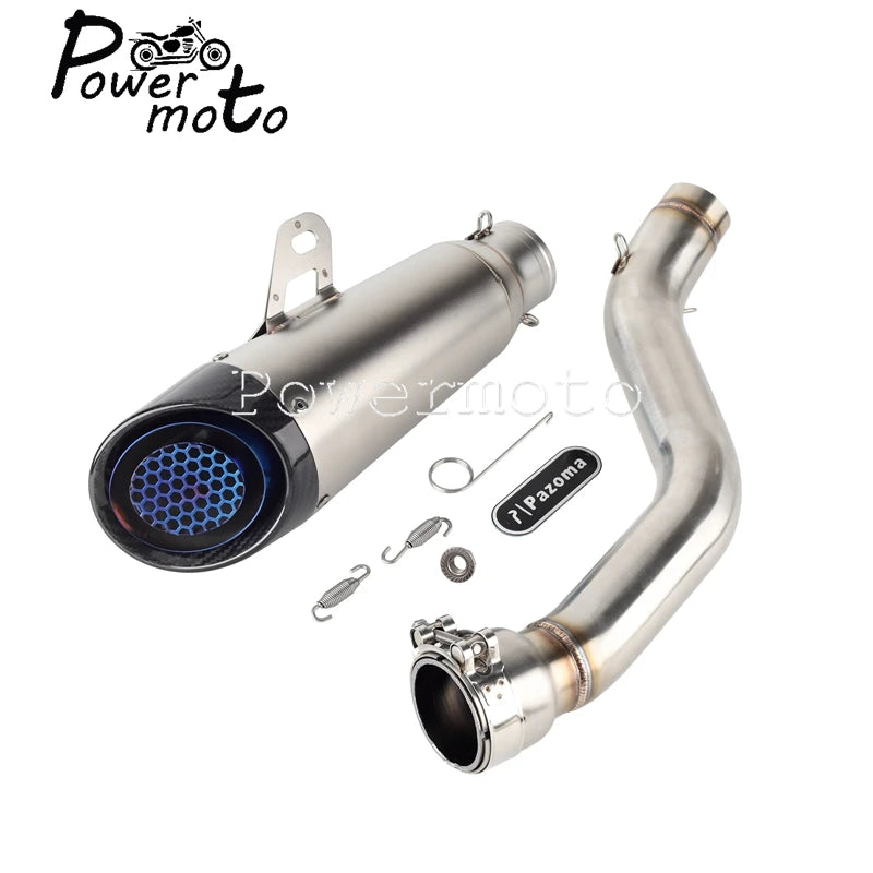 Silencieux slip-on inox et carbone pour Harley Pan America 1250 - vue 2