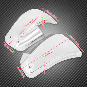Cache latéral de carénage de batterie noir/chrome - Harley Softail M8 Fat Boy, Breakout FXBR, FLFB, Sport Glide 2018-2022 – photo 6/8
