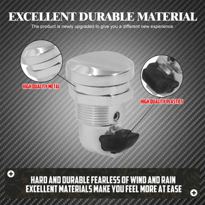 Kit de Trappe à Essence à Bouton Poussoir - Harley-Davidson Touring Electra Glide, Street Glide, Ultra Limited 1992-2025 – photo 4/8