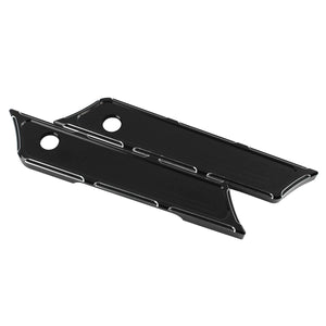 Cache-loquets de sacoches CNC noir pour Harley Touring - vue 2