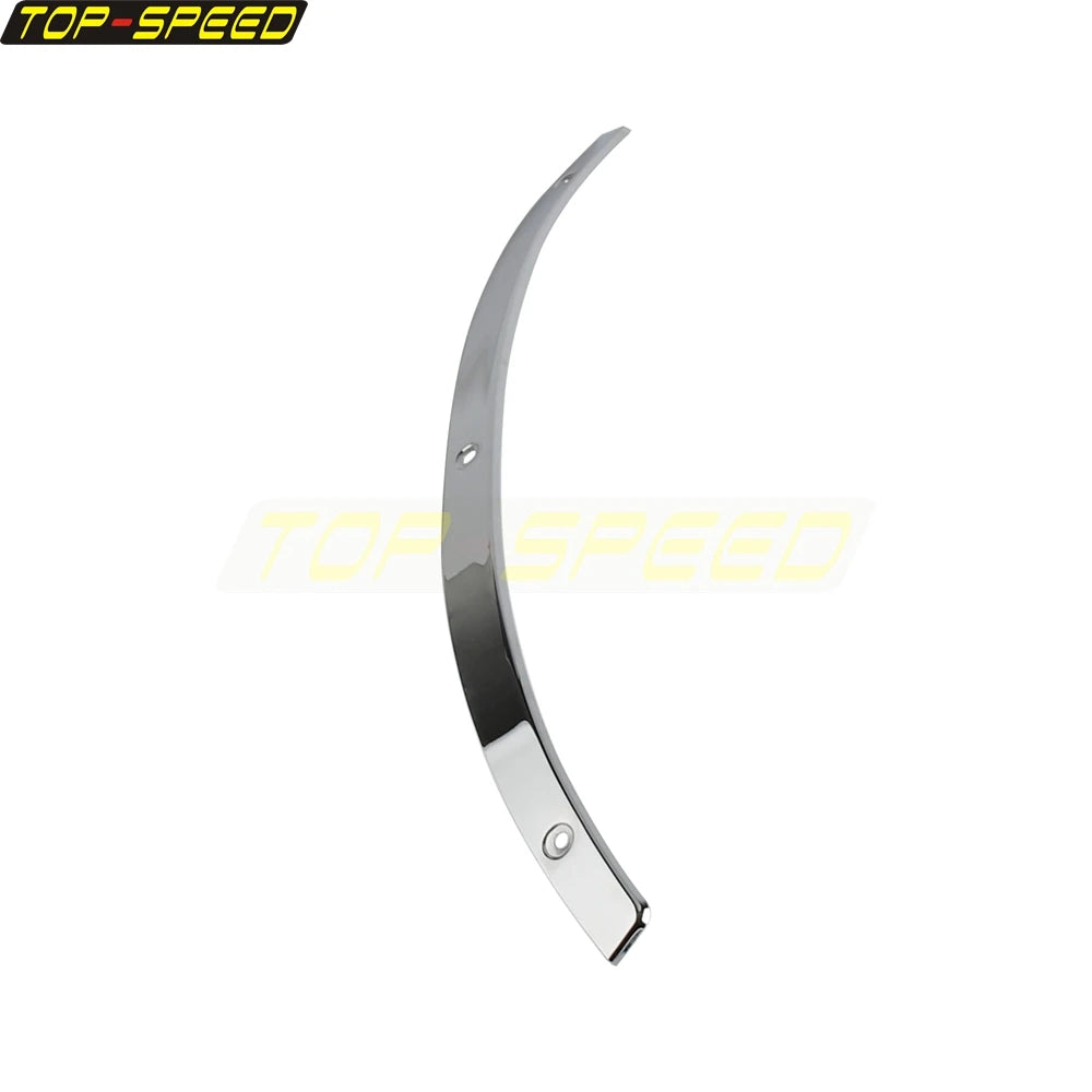 Bandeau chromé de garniture de pare-brise pour moto Harley-Davidson Touring - vue 6