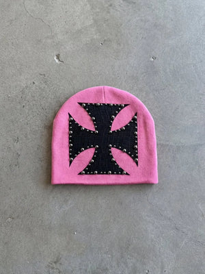 Bonnet tricoté forme dôme style Harajuku streetwear - vue 7
