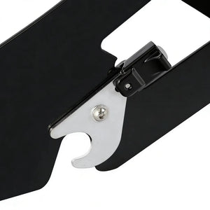 Top case ABS étanche avec dossier et porte-bagages pour Harley Low Rider ST, Sport Glide - vue 5