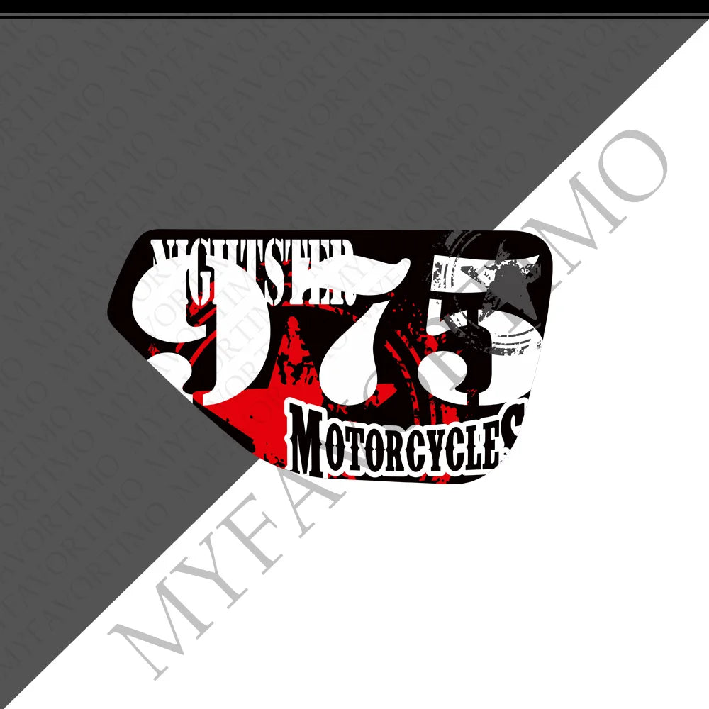 Autocollant décoratif sur réservoir de Harley Nightster - vue 22