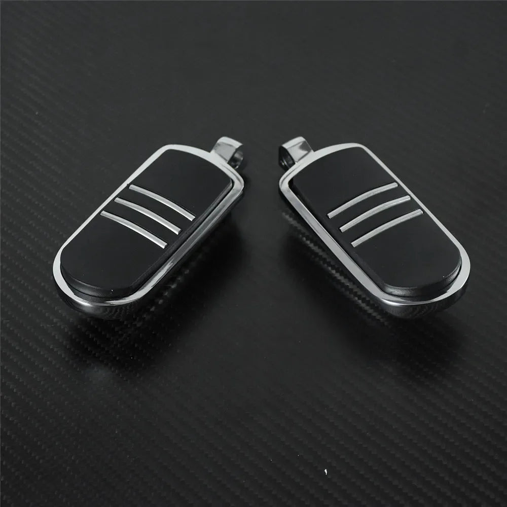 Repose-pieds Highway Universels avec Pinces 32mm - Harley-Davidson Touring, Sportster, Softail, Dyna – photo 2/6