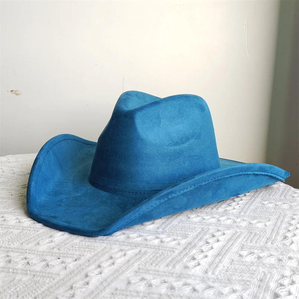 Chapeau cowboy en suédine - vue 8