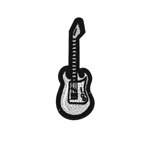 Écusson brodé tête de mort rock punk thermocollant lavable - vue 3