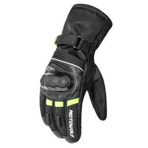 Gants moto hiver chauds MOTOWOLF - vue - vue 9