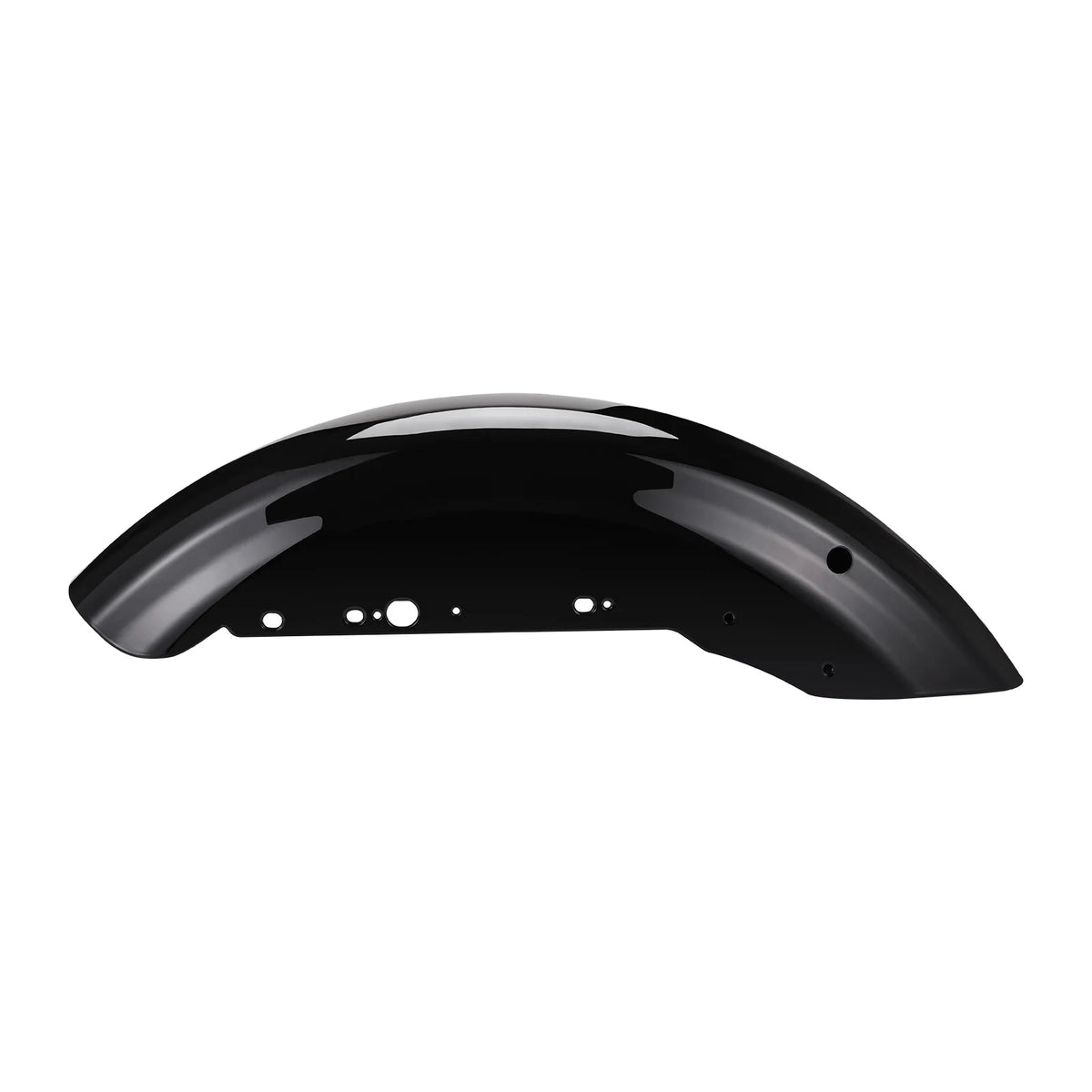 Garde-boue arrière moto ABS noir brillant pour Harley-Davidson Sportster - vue 3