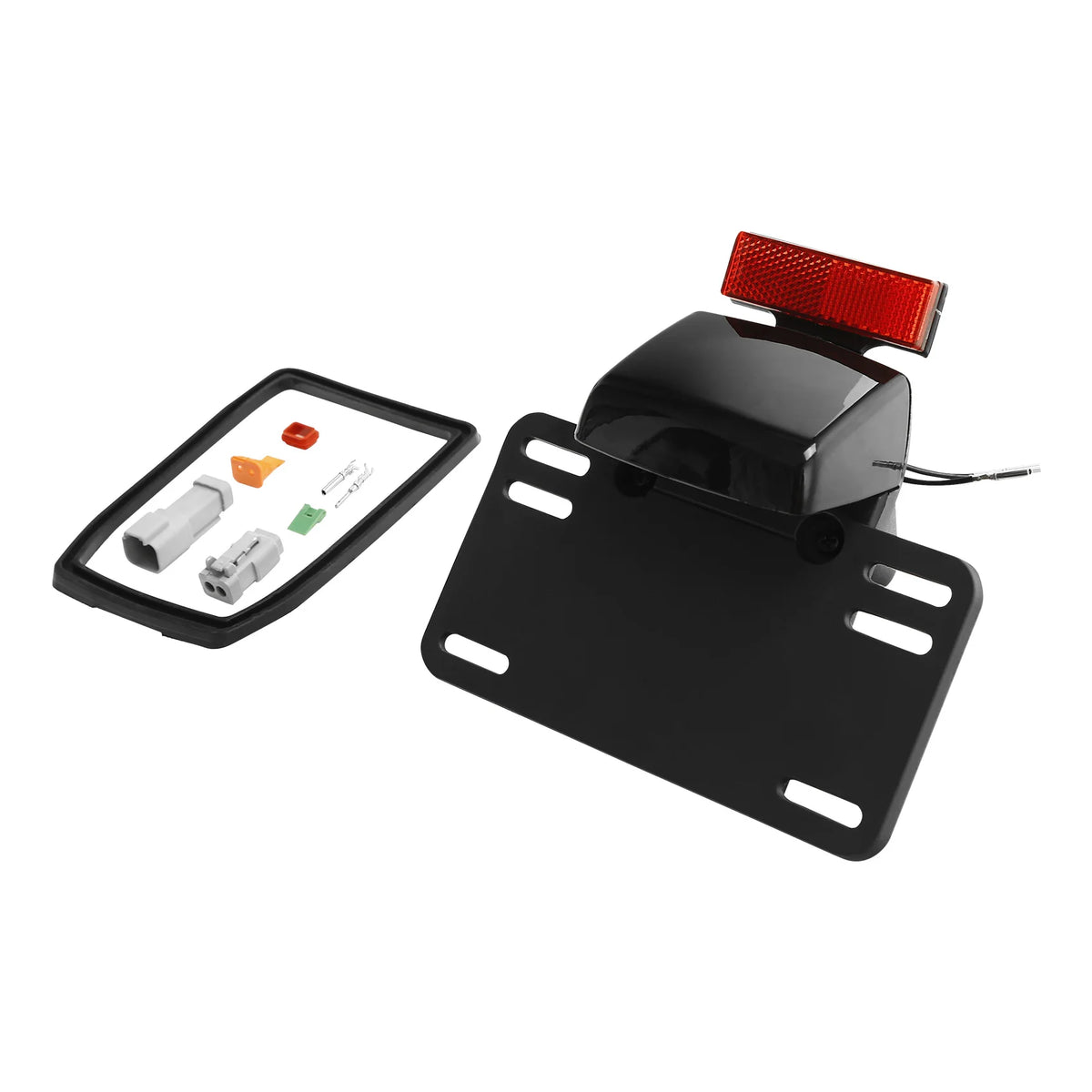 Kit support de plaque LED pour Harley Touring - vue 2