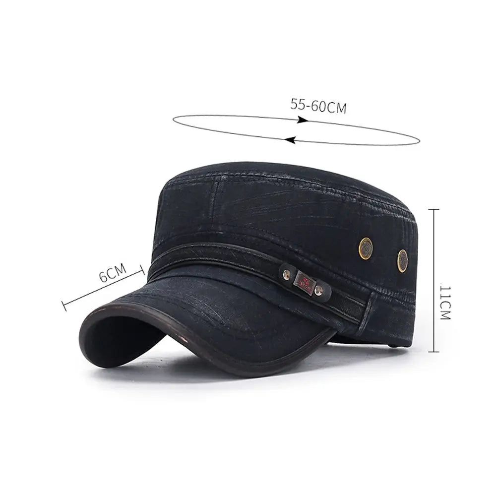 Casquette homme en coton beige - vue 6