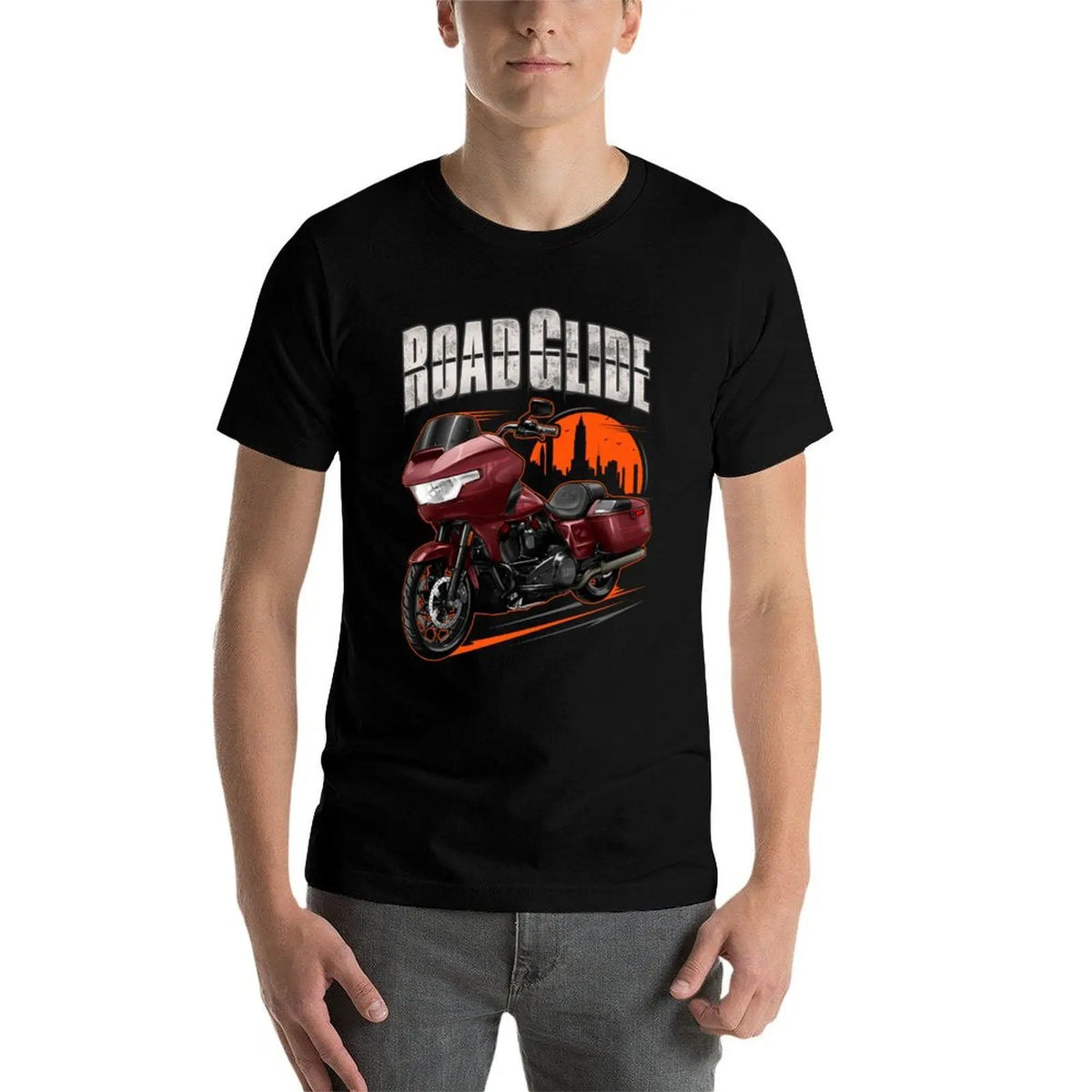 T-shirt moto homme coton - vue 4