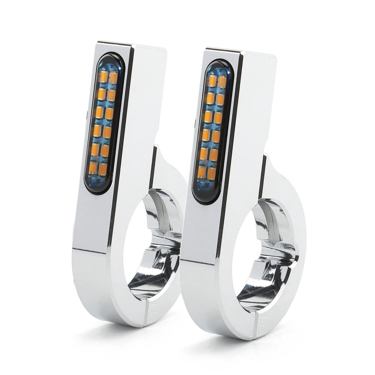 Clignotants LED de fourche pour Harley - vue 4
