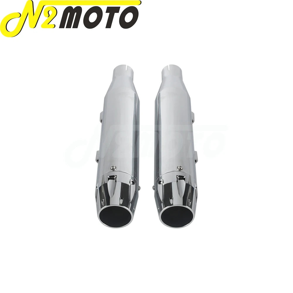 Ligne d'échappement chromée pour Harley Sportster - vue 5