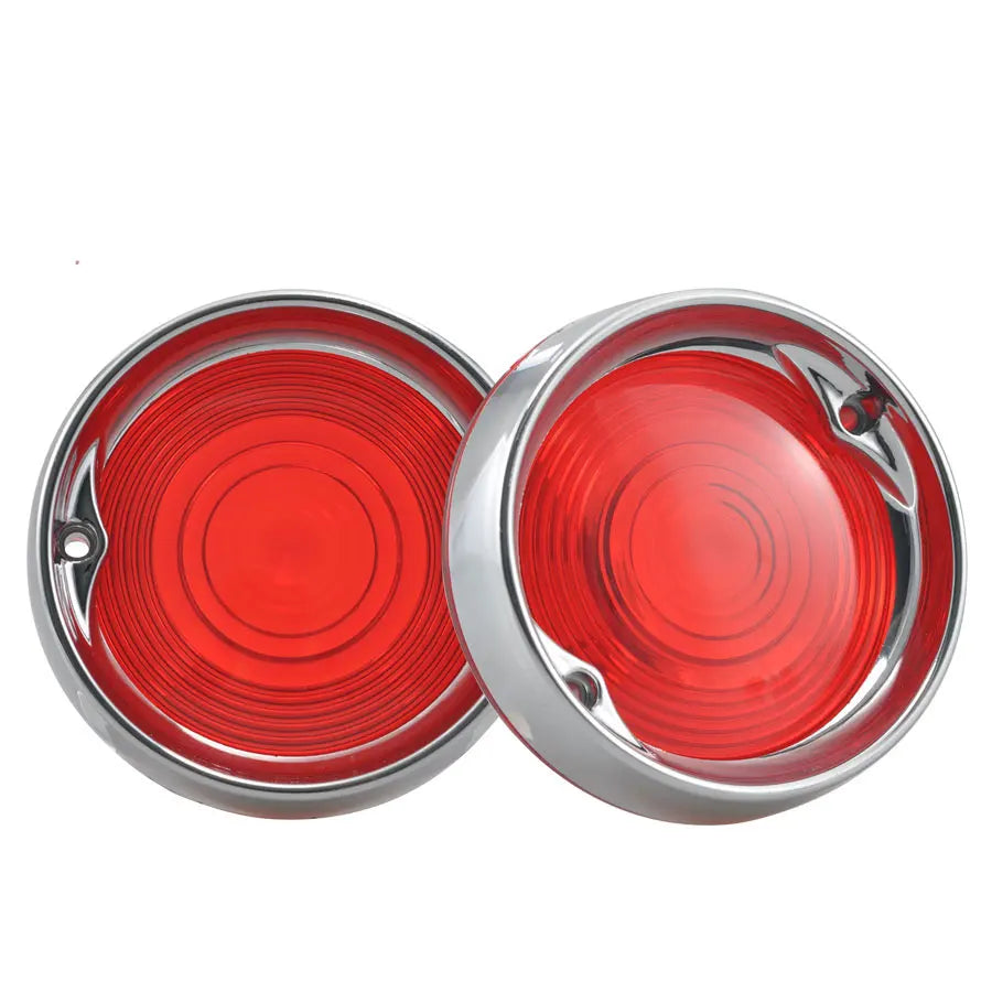 Lentilles et enjoliveurs de clignotants pour Harley Touring - vue 2