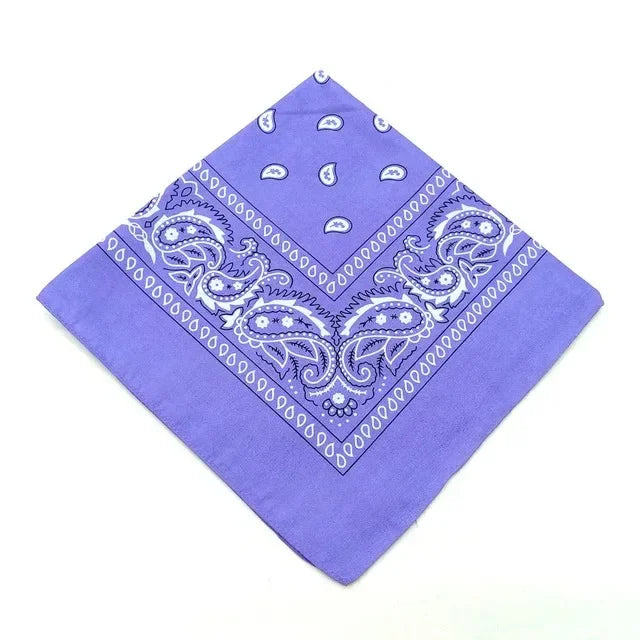 Bandana biker imprimé foulard tête et poignet - vue 7