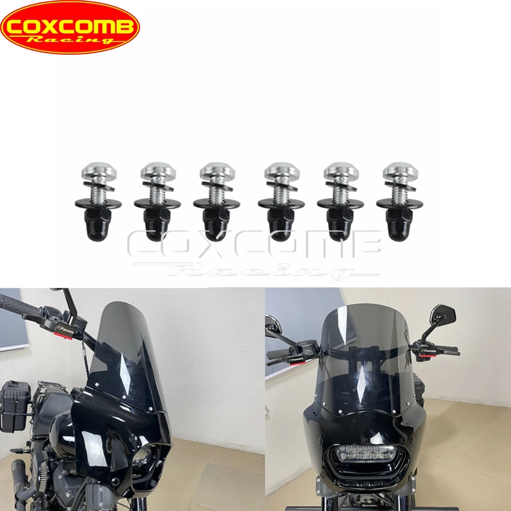 Vis décoratives aluminium pour carénage Harley-Davidson - vue 10