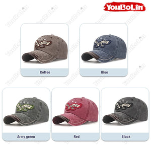 Casquette trucker vintage aigle brodé - vue produit - vue 3
