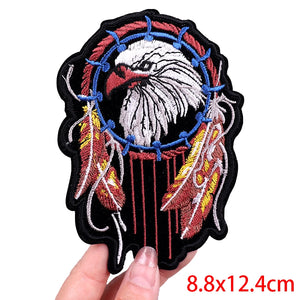 Écusson brodé biker thermocollant - vue 20