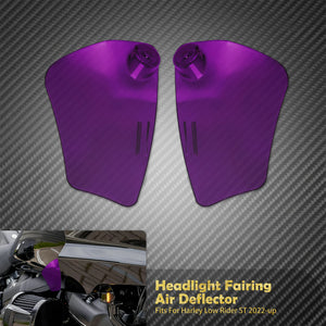Déflecteurs d'Air Latéraux pour Carénage Phare - Harley-Davidson Softail Low Rider ST 2022 et plus récent – photo 10/11