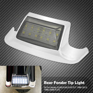Feu de Garde-boue Arrière LED (Fender Tip) Fumé/Ambre/Rouge - Harley-Davidson Touring Road King, Softail 1980-2013 – photo 9/9