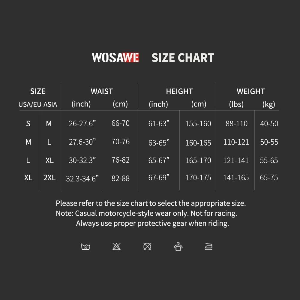 Pantalon moto femme WOSAWE stretch respirant - vue 6