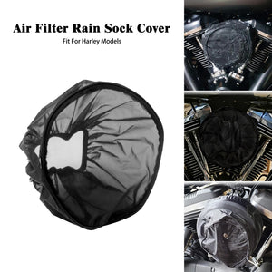 Chaussette de pluie noire pour filtre à air pour Harley Touring Softail 114 117 - vue 12