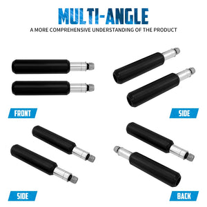 Slider de cadre noir pour Harley Sportster fixé sur amortisseur - vue 3