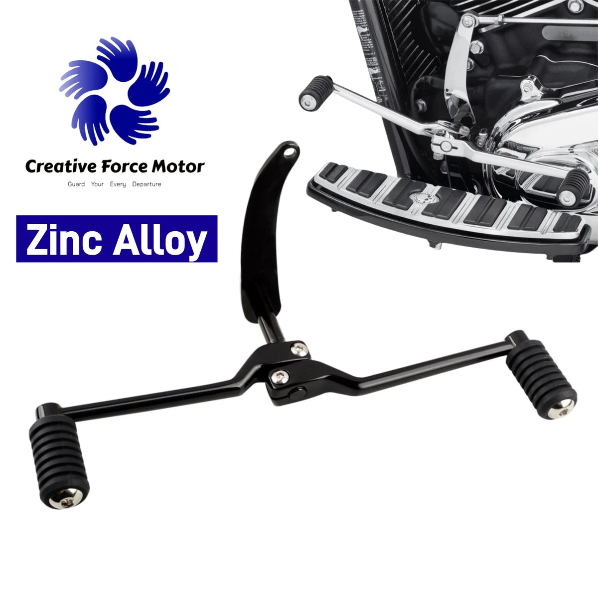 Kit sélecteur talon/pointe à arbre variable pour Harley Softail et CVO Road Glide 2018-2026 – photo 1/9