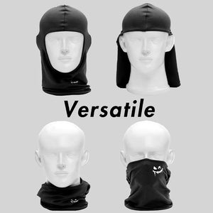 Cagoule moto camouflage en résille respirante - vue 4