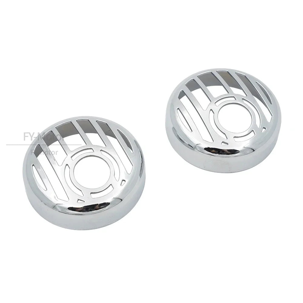 Caches de clignotants arrière pour Harley Softail Dyna Sportster - vue 6