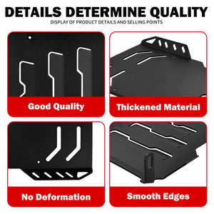 Sabot de protection moteur (skid plate) en aluminium pour Harley-Davidson Softail Breakout, Fat Boy, Fat Bob, Slim 2018-2026 – photo 5/6