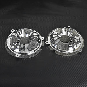 Grilles de haut-parleurs avant 6'' en aluminium (lot de 2) - Harley Touring Electra Glide, Street Glide, Tri Glide 2014-2023 – photo 5/12