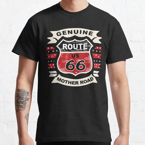 T-shirt Homme Route 66 Mother Road 100% Coton Grande Taille - vue 21