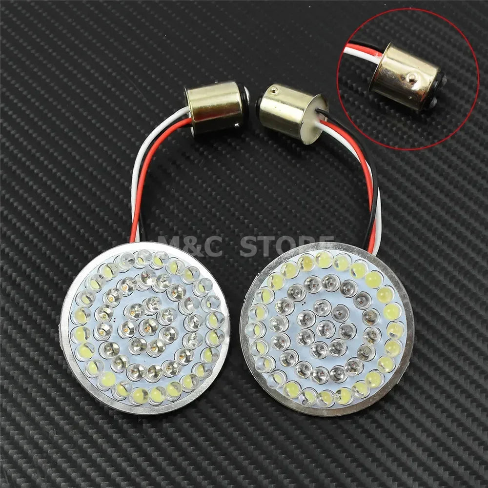 Inserts LED 1157 de clignotant pour Harley Touring Softail Dyna - vue 4