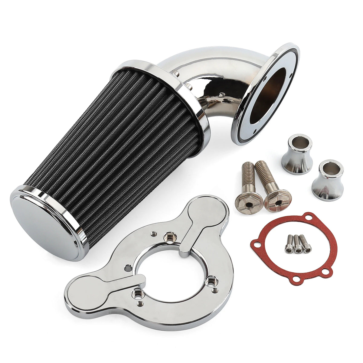 Kit filtre à air complet coude pour Harley Sportster XL 883 1200 - vue 10