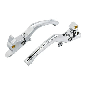 Levier de frein réglable en aluminium pour Harley-Davidson Softail - vue 3