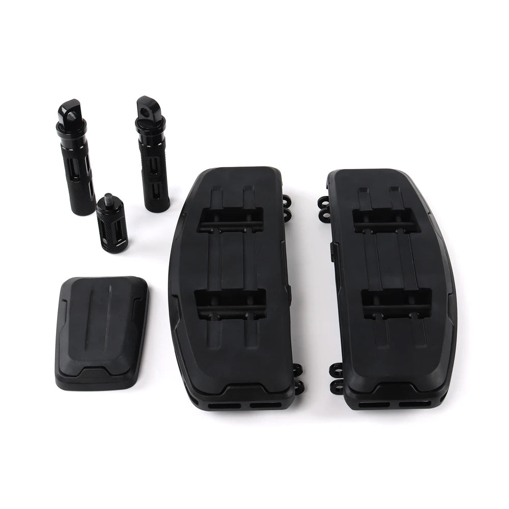 Repose-Pieds Conducteur (Footboards) Forgés Aluminium - Harley-Davidson Touring, Softail, Trike – photo 9/10