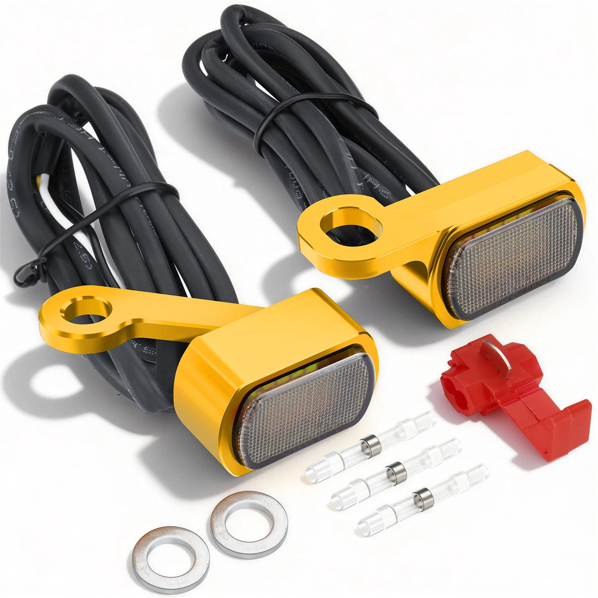 Clignotants avant LED mini format pour Harley-Davidson Sportster XL 883 et 1200, 2004 et plus – photo 1/11