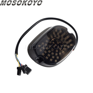 Feu arrière LED fumé pour Harley Softail - vue 4